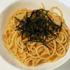 รูปของ めんつゆで！たらこパスタ