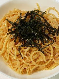 めんつゆで!たらこパスタ-レシピのメイン写真