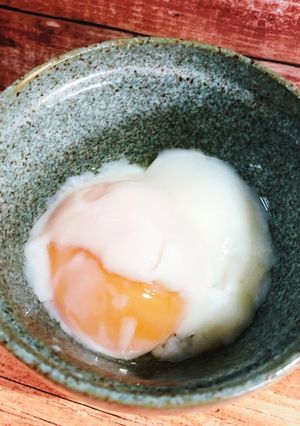 簡単！スープジャーで温玉♪お弁当にも♡-レシピのメイン写真