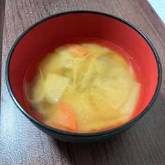 รูปของ 時短で簡単！麺つゆ味噌汁