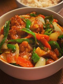 絶品簡単☆酢鶏☆野菜も超美味しい-レシピのメイン写真