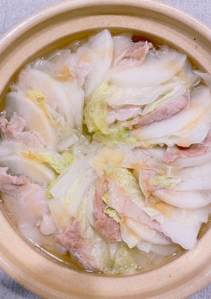 簡単◎白菜と大根と豚バラのもっちり鍋-レシピのメイン写真