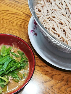 ルーなし!カレー南蛮つけそば-レシピのメイン写真