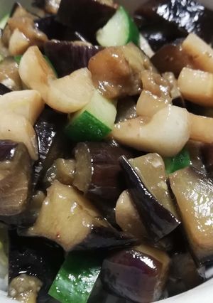 にんにくナス丼-レシピのメイン写真