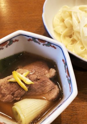 鴨南蛮うどん-レシピのメイン写真