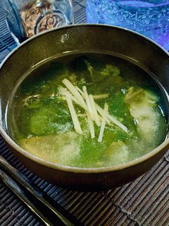 生姜とワカメの味噌汁-レシピのメイン写真