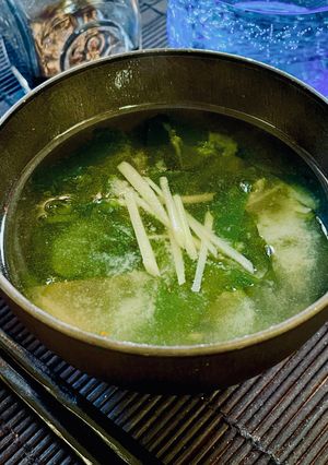 生姜とワカメの味噌汁-レシピのメイン写真