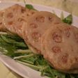 蓮根のはさみ焼き☆エビ入り