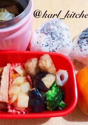 簡単夕食スープジャー弁当覚書-レシピのメイン写真