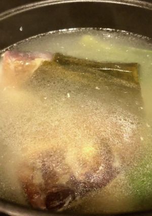 簡単！鯛のあらだし汁-レシピのメイン写真