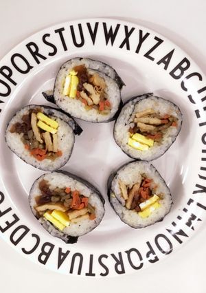 生姜の佃煮入りキムパ-レシピのメイン写真