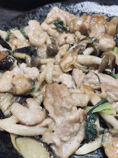 飯美味★豚こまきのこ茄子の味噌炒め-レシピのメイン写真