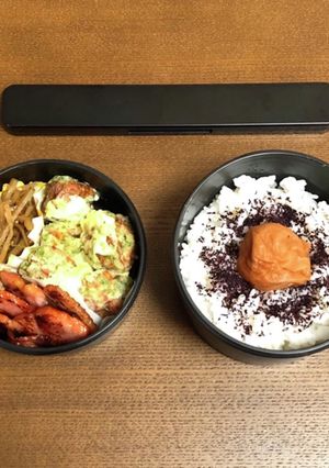 自分弁当・日の丸-レシピのメイン写真