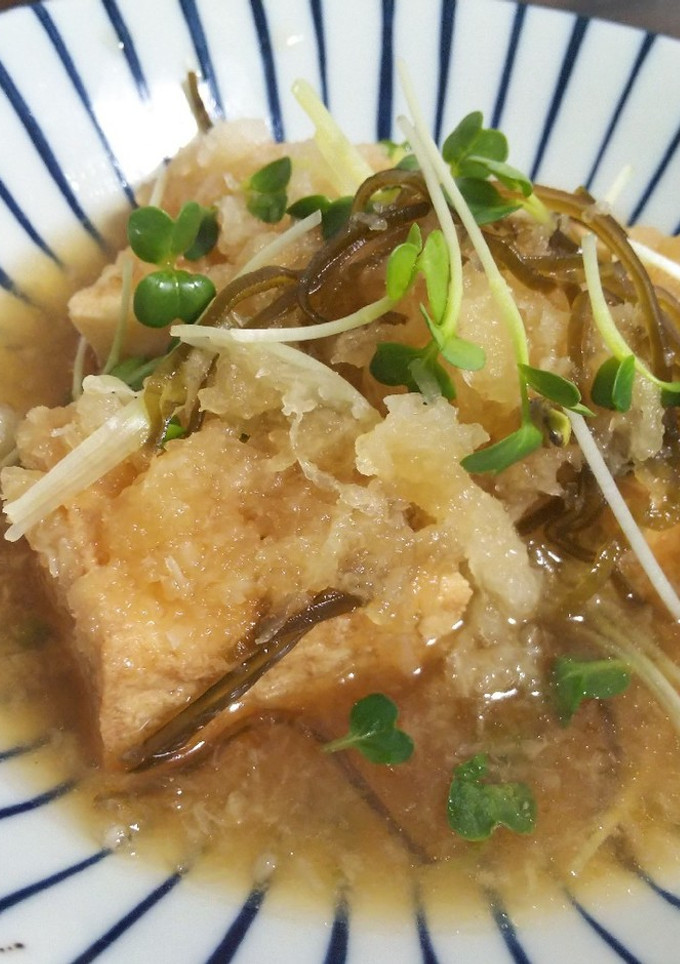 厚揚げと塩昆布のおろし煮-レシピのメイン写真