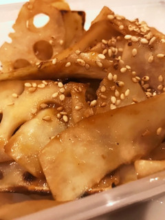 大根の皮と蓮根のきんぴら-レシピのメイン写真
