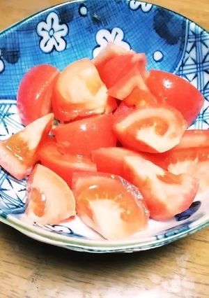ダイエット向き♡トマトマリネ-レシピのメイン写真