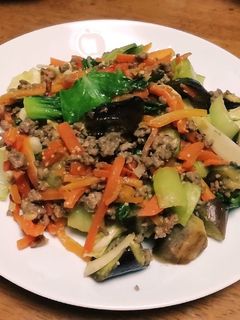 ダイエット向き♡肉味噌野菜炒め-レシピのメイン写真