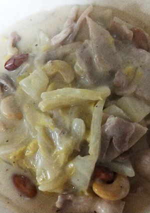 ☆白菜と豚バラのクリーム煮-レシピのメイン写真