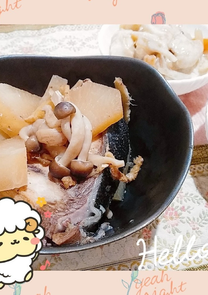 絶品炊飯器ぶり大根【出稼ぎメシ】-レシピのメイン写真