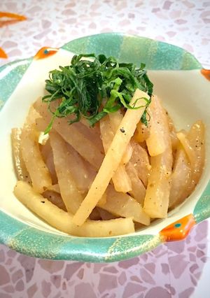 大根のくるみ味噌炒め-レシピのメイン写真