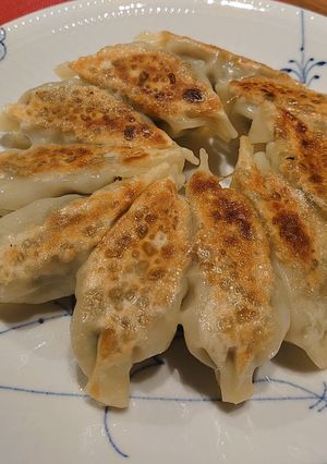 大根の葉と柚子の餃子-レシピのメイン写真