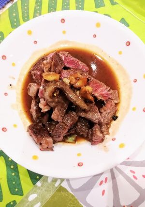ステーキ-レシピのメイン写真