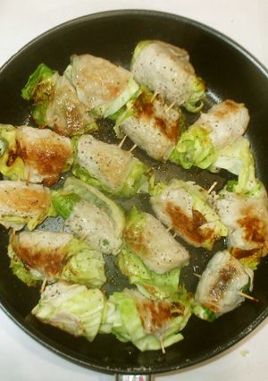 ポン酢で豚肉キャベツ巻き♪簡単-レシピのメイン写真