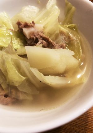 コンビーフのスープ-レシピのメイン写真