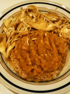 $レンコンバーグ(大根おろしポン酢)$-レシピのメイン写真