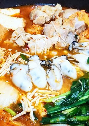 “素”要らず！旨辛キムチ鍋-レシピのメイン写真