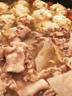 美味しいよ〜!大根とお肉の中華風鍋♪-レシピのメイン写真