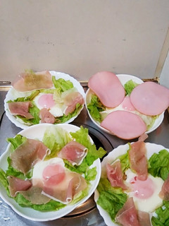 生ハムサラダ-レシピのメイン写真