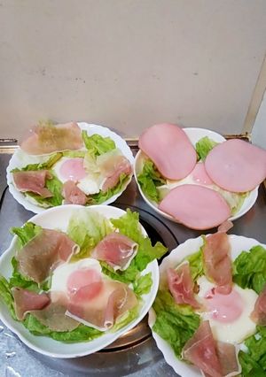 生ハムサラダ-レシピのメイン写真