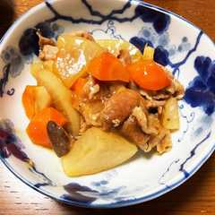 รูปของ 大根と豚肉の炒め旨煮