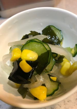 きゅうりとワカメと大根の酢の物-レシピのメイン写真