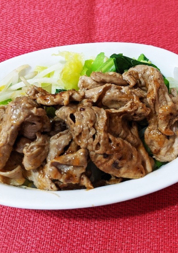 ご飯似合う焼きしゃぶ♪-レシピのメイン写真