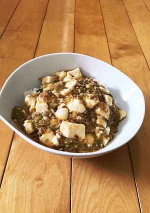 麻婆豆腐丼♪極うま簡単♪-レシピのメイン写真