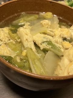 白菜とたまごのスープ-レシピのメイン写真