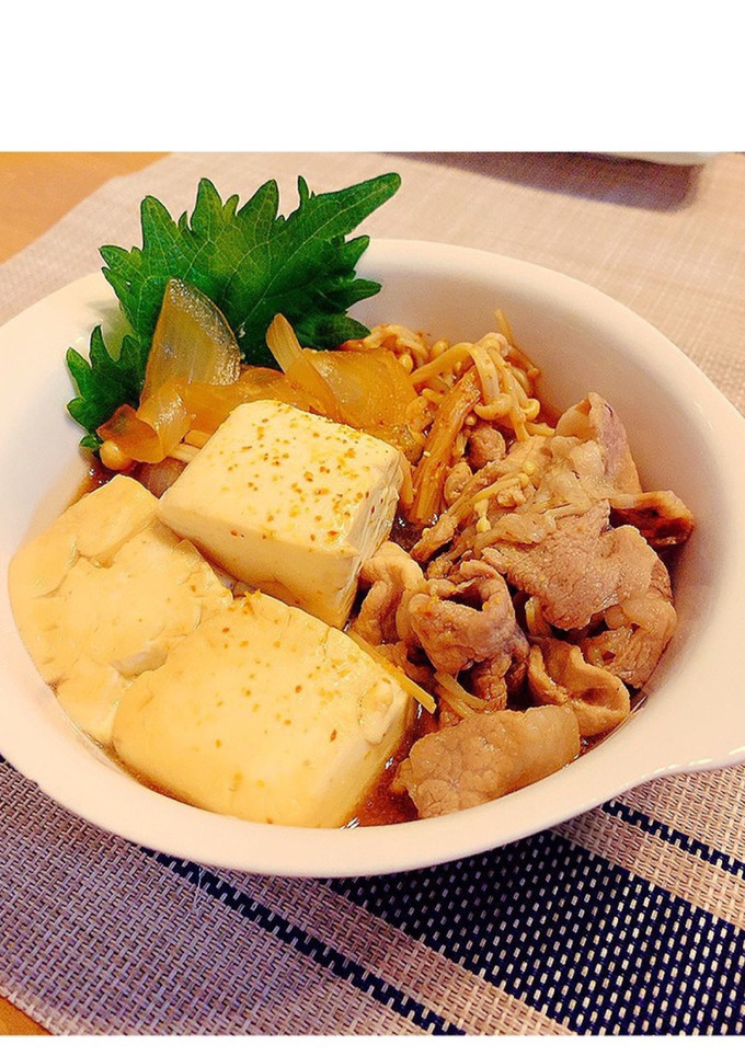 すき焼き風〜＊お手軽肉豆腐＊〜-レシピのメイン写真