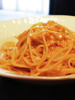 簡単!本格!ウニのクリームパスタ-レシピのメイン写真
