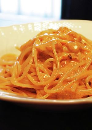 簡単！本格！ウニのクリームパスタ-レシピのメイン写真