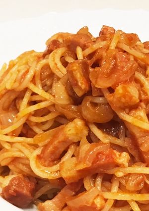 手軽に簡単!本格アマトリチャーナ-レシピのメイン写真