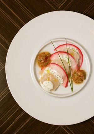 ホタテと赤カブのミルフィーユ仕立て-レシピのメイン写真