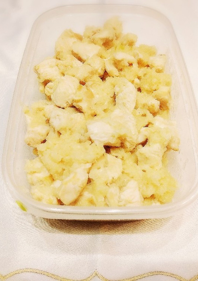 作り置き 簡単！！むね肉のみぞれ煮-レシピのメイン写真