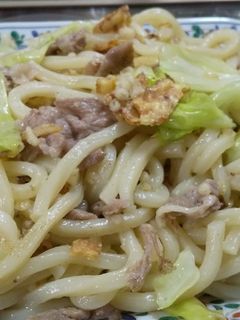 なつかしの塩焼きうどん-レシピのメイン写真