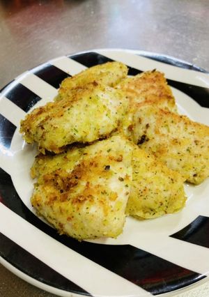 鶏胸肉のパン粉焼き-レシピのメイン写真