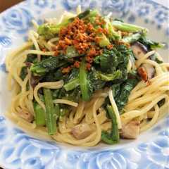 รูปของ 菜の花パスタ・ローカロリー版