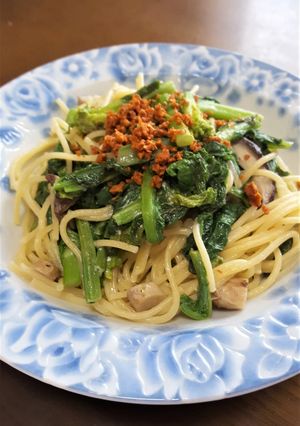 菜の花パスタ・ローカロリー版-レシピのメイン写真