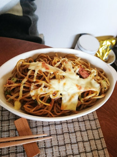 斬新!焼きそばグラタン風-レシピのメイン写真