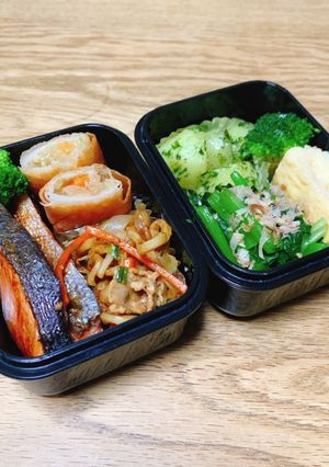男子高校生のお弁当180-レシピのメイン写真